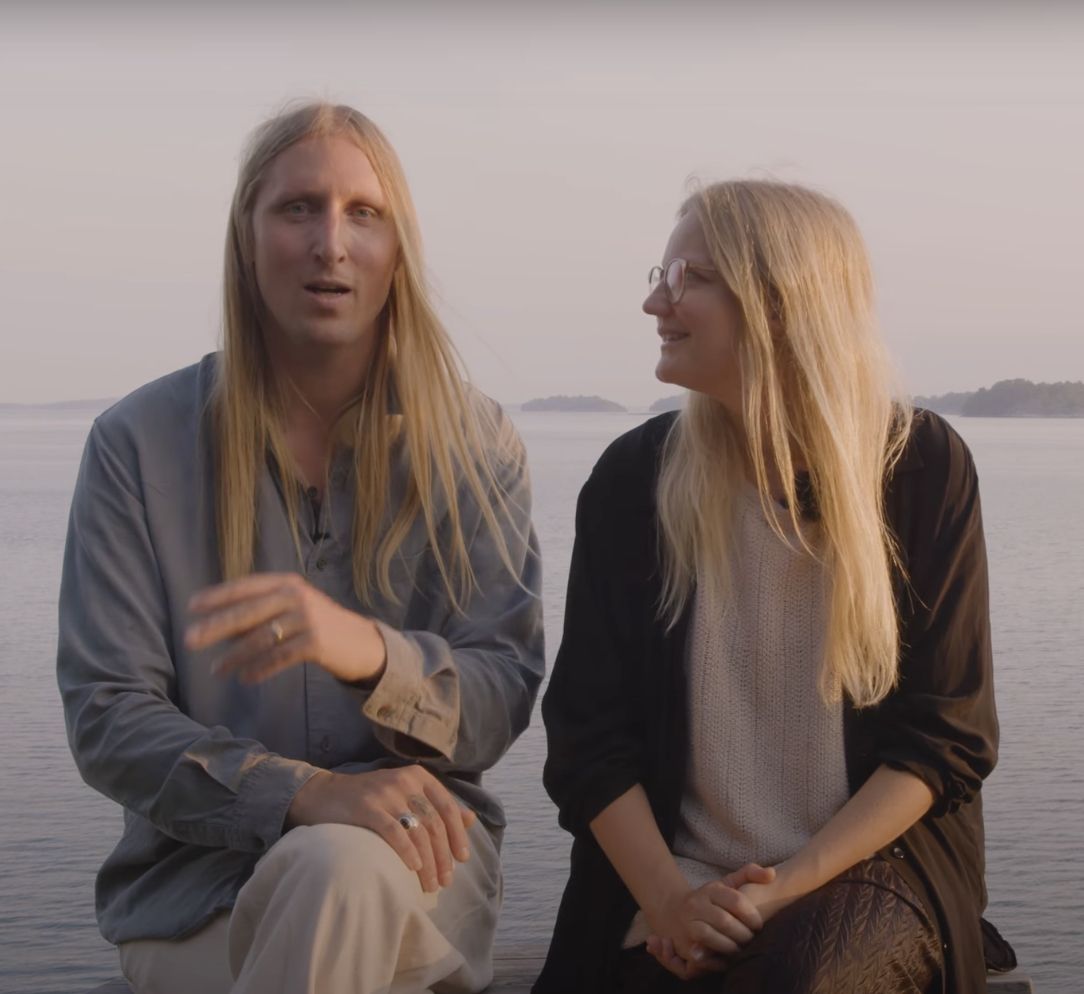 Inka and Niclas, video about their work, 2022, Swedish artist couple