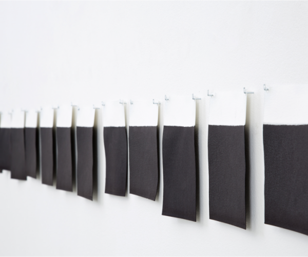 Andreas Johnen, Untitled, 2018, Watercolour on paper Unique Size: 16,5 x 165,5 cm